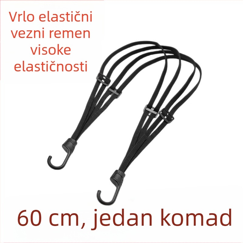 Elastični pojas za motocikle, električna vozila i prtljagu (Tip: Elastična traka; Materijal: Drugo; Primjena: vanjske aktivnosti)
