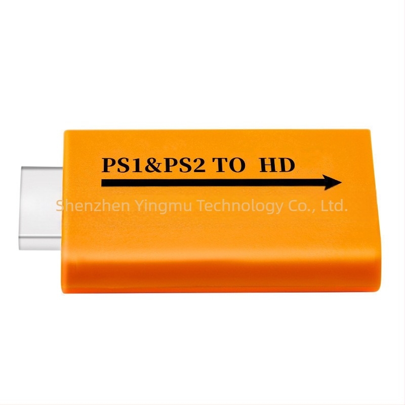 PS1/PS2 na HDMI 1080P konverter – Ymhd199, sučelje PS1/PS2 konzole, izlaz 1080P, podrška upravljanja napajanjem, konverter