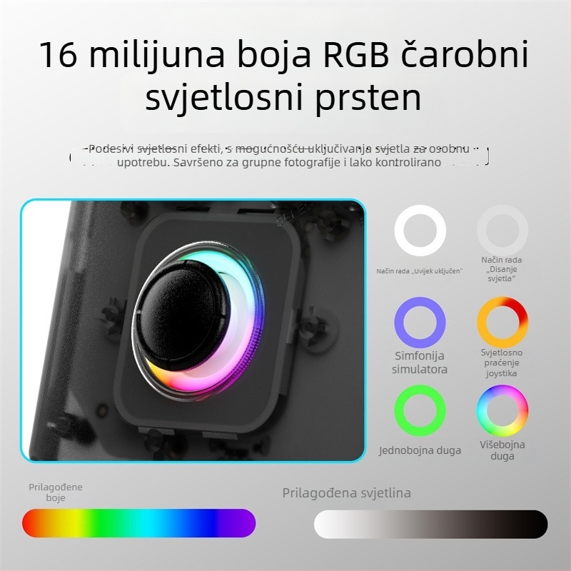 Rocker igraća konzola s HDMI priključkom na TV, Wi‑Fi online multiplayer, 8GB memorije, Linux 64‑bit OS, MP4 video player
