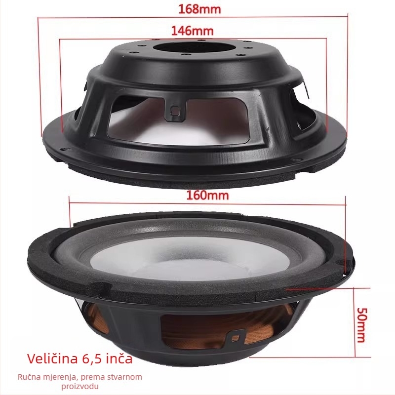 Pasivni zvučnički sklop s pomoćnim radijatorom za jačanje basova — Byec, model Other, šifra proizvoda Speaker auxiliary radiator passive audio