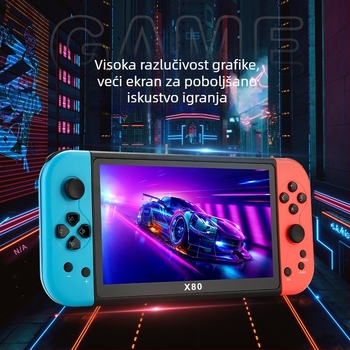 Prijenosna retro igraća konzola s PS1 emulatorom, HD izlaz, 16GB memorije, USB sučelje