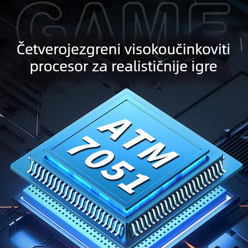 X80 ručna retro igraća konzola s RPG podrškom, originalni softver, 16 GB memorije, USB sučelje, 3,5 mm audio/video priključak