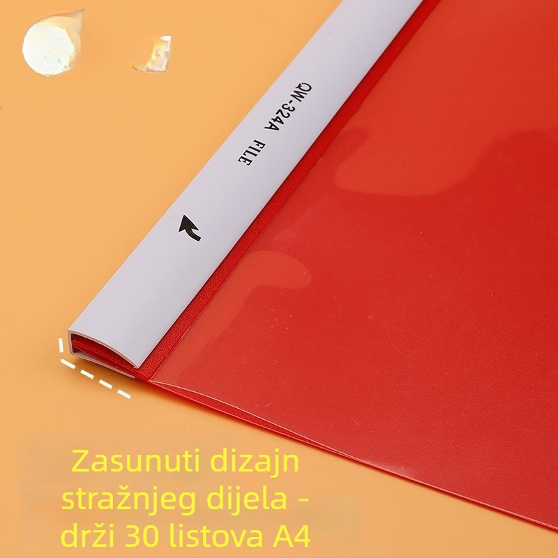 Dokument mapa s jednim klipom, PP materijal, format A1