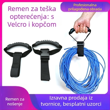 Qiangxin Najlonski Velcro remen za industrijsku upotrebu — organizacija kablova, cijevi i žica