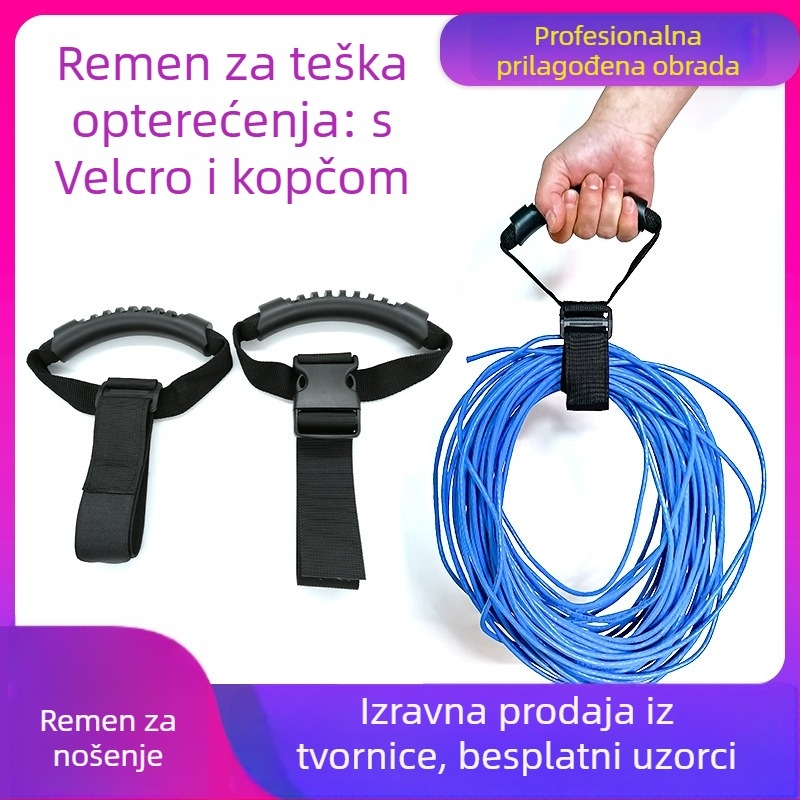 Qiangxin Najlonski Velcro remen za industrijsku upotrebu — organizacija kablova, cijevi i žica
