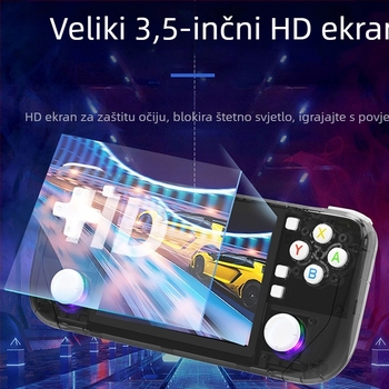 RK-88 Prijenosna igraća konzola – 64GB, Linux, 3D joystick, HDMI izlaz, arcade dvoboj za dva igrača