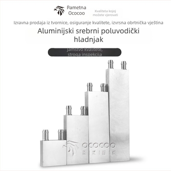 Radiator za vodeno hlađenje CPU – aluminijsko kućište, 4 toplovodne cijevi, CPU-kompatibilan, višestruka platforma kompatibilnost, radni vijek 100000 sati