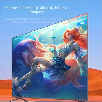 BW-HE150IP HDMI preko IP extender switch, 150 m, 1920x1080, za sigurnosno praćenje, podržava upravljanje napajanjem