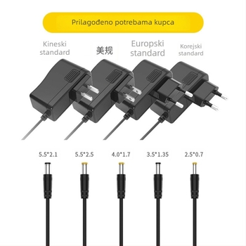 Keyu long višenamjenski DC napajanje – 12.6V1A, 4.2V2A, 8.4V1A i 8.4V1.5A; ulaz 100–240V; izravno punjenje; OEM dostupan; za digitalni okvir za fotografije