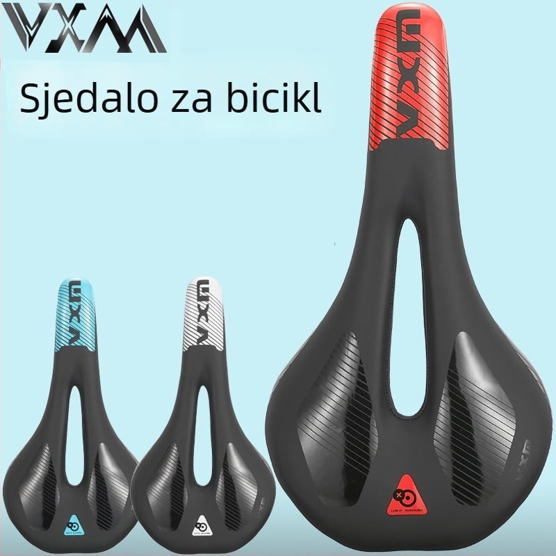 Sjedalo za bicikl od silikona za planinski bicikl, udubljeni dizajn, mekano i elastično