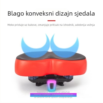 WOTI 1070 PU sjedalo za bicikl za obični bicikl