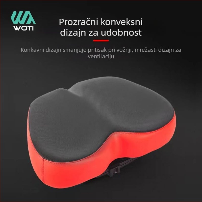 WOTI 1070 PU sjedalo za bicikl za obični bicikl