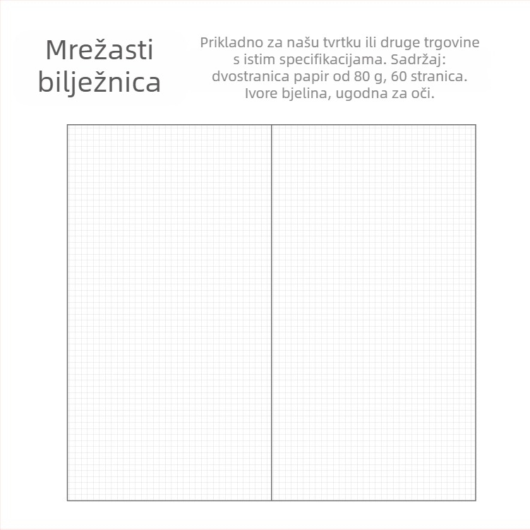 Dnevnik s kožom od umjetne kože i remena, prijenosni bilježnica, TN zamjenski blok, papirna težina 100, tisak u četiri boje