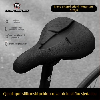 Bunguo Bg-0391 silikonska vodootporna navlaka za sjedalo bicikla za obične bicikle