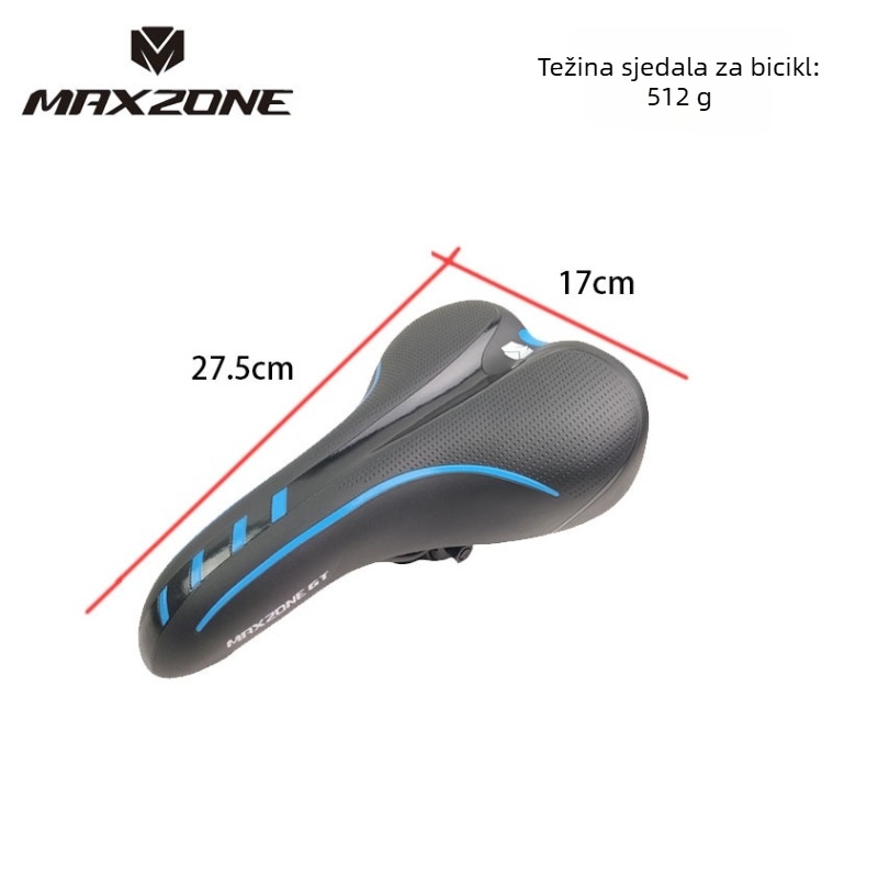 Sjedalo za bicikl - PU materijal, Model Non-Hollow, Univerzalna prilagodba