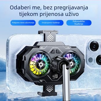 Sl-55 Ventilator za hlađenje mobitela (10W, Type-C, ABS + metal)