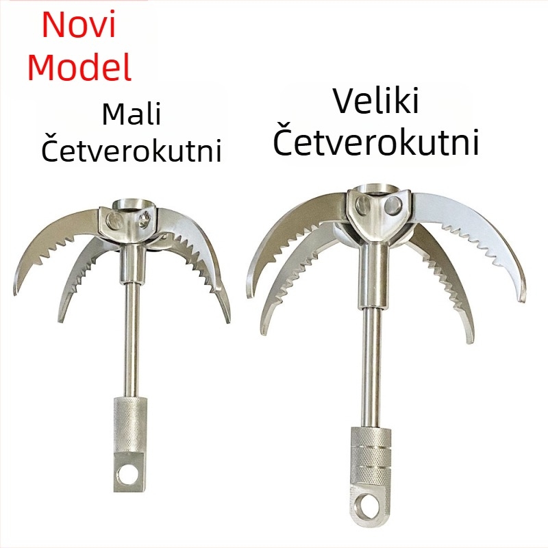 Kuka za penjanje, Četiri kandice, Nerđajući čelik, Preživljavanje na otvorenom