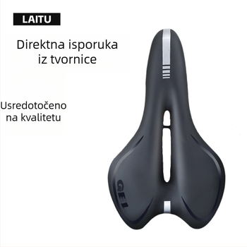 Sjedalo za bicikl - Laitu 066, PU i visokoelastična pamuka, sportski stil