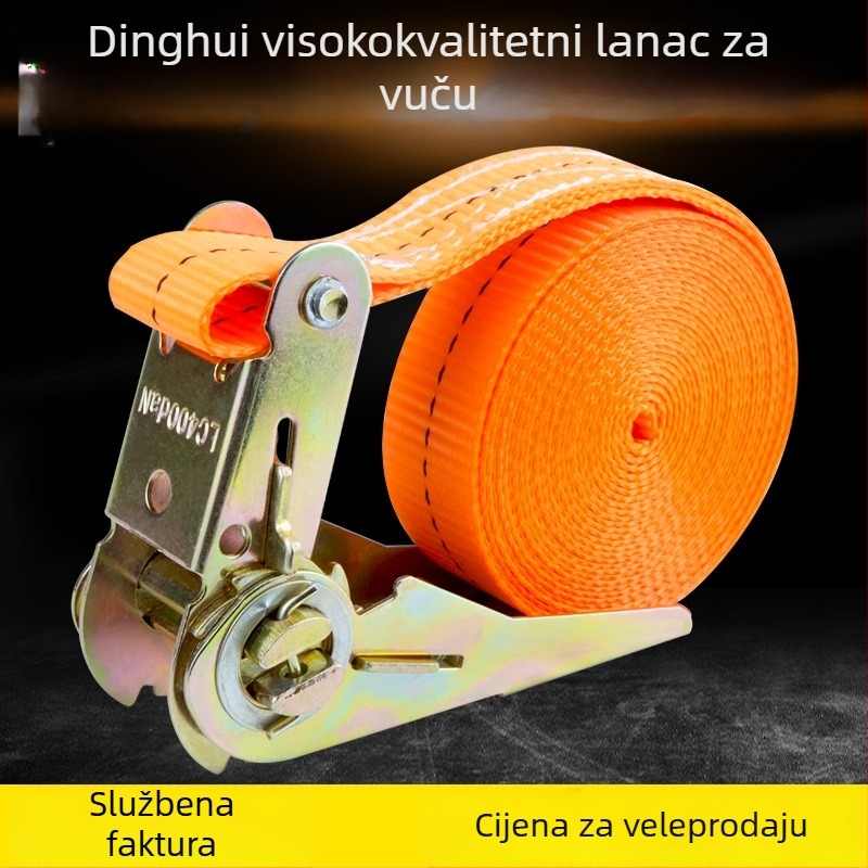 Metalni natezač za poliestersku vezu, model 251225, nosivost 800 kg, neto masa 175 g