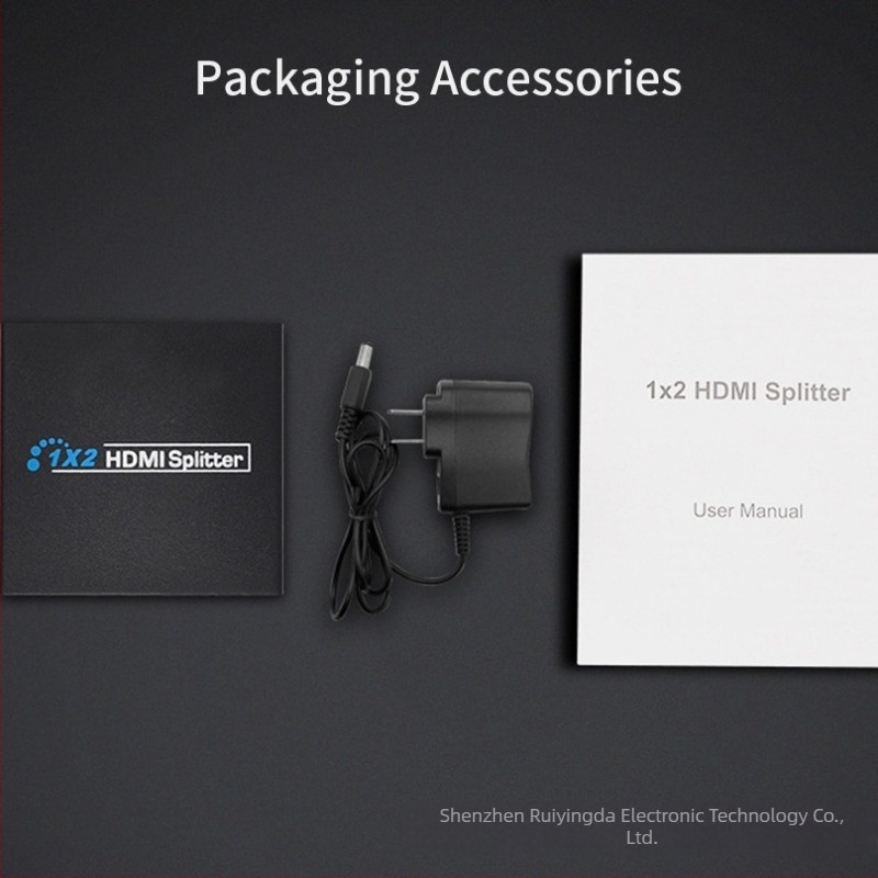 HDMI splitter, rezolucija 1920x1080, upravljanje napajanjem, za TV