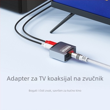 Cys SPDIF digitalno-analogni audio pretvarač za TV, izlaz 3.5 mm
