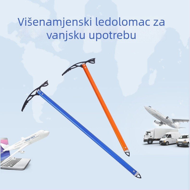 Mount Rock Višenamjenska Ledena Sjekira od Nehrđajućeg Čelika za Penjanje po Ledu