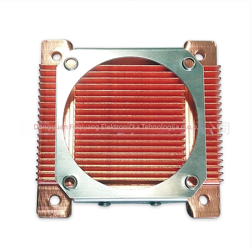 CooNong CPU hladnjak PGA478/BGA479 - bakar Cu1100, zračno hlađenje, dvostruki kuglični ležajevi, model D2-01