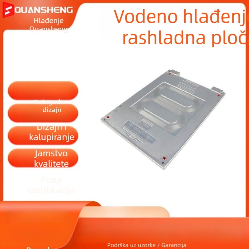 Radiator za vodeno hlađenje - bakar-aluminijska legura, hlađenje toplinskim cijevima, 4800 rpm, zvuk 26 dB