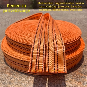 Kabel za učvršćivanje tereta, ploska najlon užad; duljine 10,38 m / 15,38 m / 20,3 m; širina 2 mm