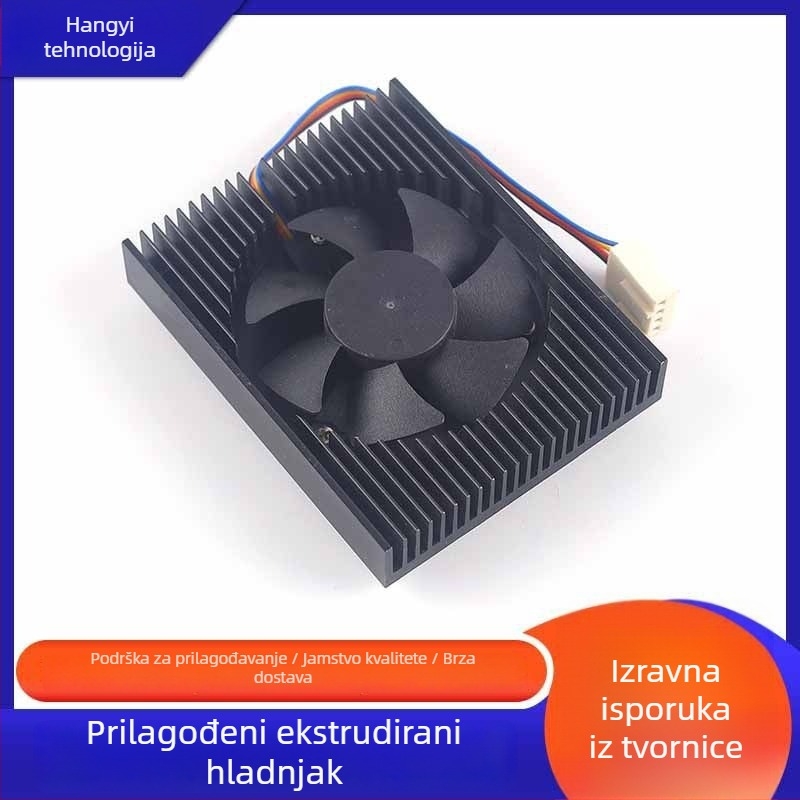 Hangyi Aluminijski extrusion modul za hlađenje s inteligentnom regulacijom temperature — aktivno hlađenje, aluminij Al6063, vrlo tiho
