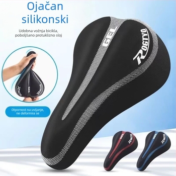 Navlaka za sjedalo bicikla, silikon/lycra, model ZT-001, za običan bicikl