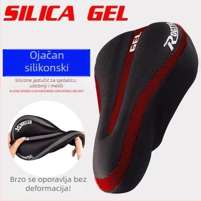 Navlaka za sjedalo bicikla, silikon/lycra, model ZT-001, za običan bicikl