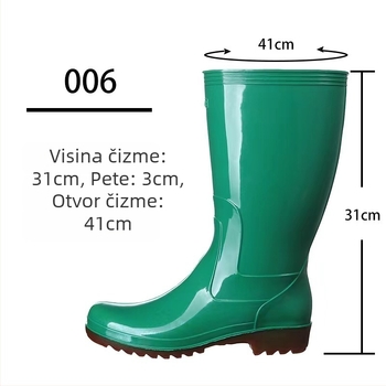 Golden Oak Ženske PVC gumene čizme za kišu, protuklizne, za tvornicu