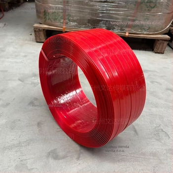 Ručni PET plastično-čelični trak za pakiranje, model 1608, napetost 246,9 kg, ručno pleteni trak, 9 kg po paketu