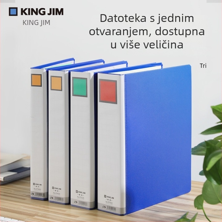 Japanski stil folder s jednim čvrstim klipom, model 978, materijal papir, veličina klipa: A, pogodno za papir A4