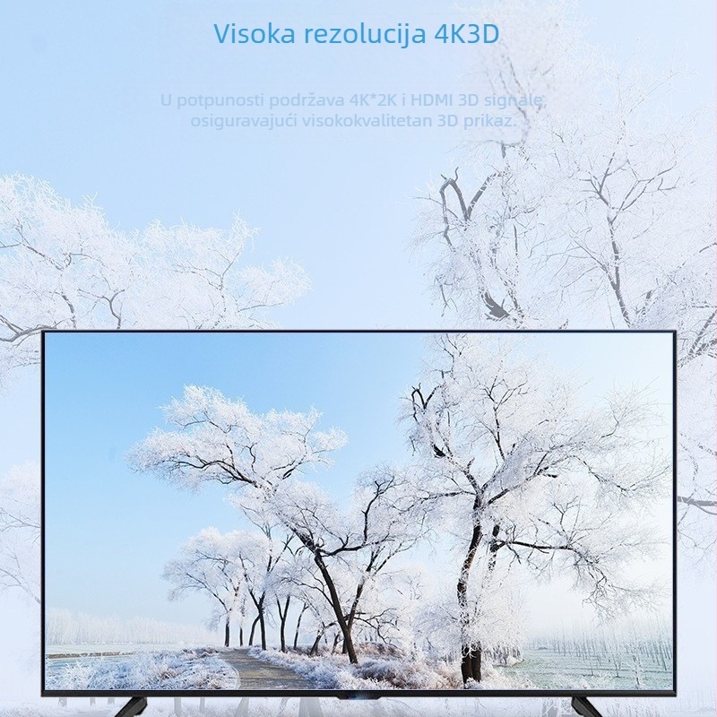 HDMI 2.0 repetitor i pojačivač signala (60 m proširenje, ženski na ženski konektor)