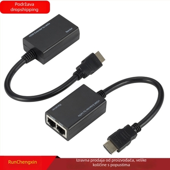 HDMI Extender 30 m, 1080p, prijenos u realnom vremenu, OEM spreman