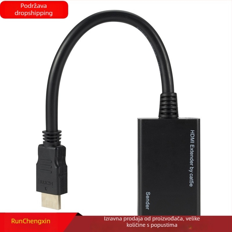 HDMI Extender 30 m, 1080p, prijenos u realnom vremenu, OEM spreman