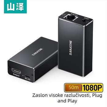 HDMI extender SZ-50W – 1920x1080 rezolucija, sveobuhvatna kompatibilnost, za videokonferencije