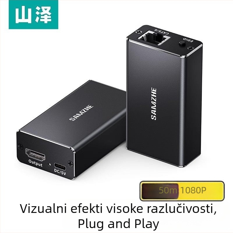 HDMI extender SZ-50W – 1920x1080 rezolucija, sveobuhvatna kompatibilnost, za videokonferencije
