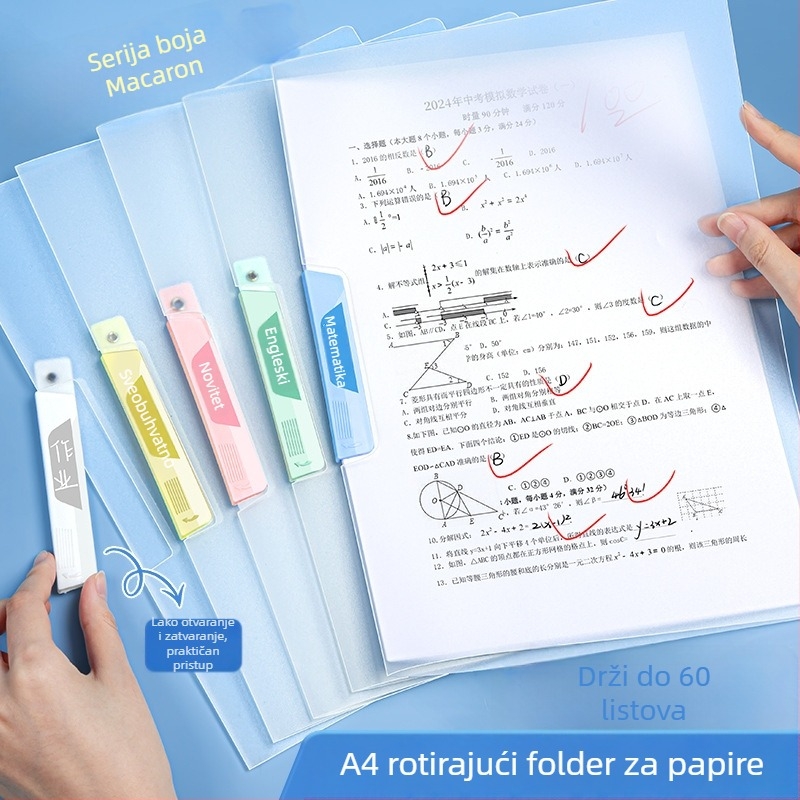 Judgment 985 album-stil folder, materijal od svile s cvijećem, pogodan poklon za razredne drugove