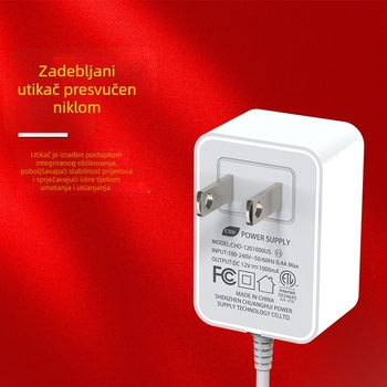 12V 1A adapter — ETL US standard certificiran — za pametno kozmetično ogledalo i mrežni usmjerivač