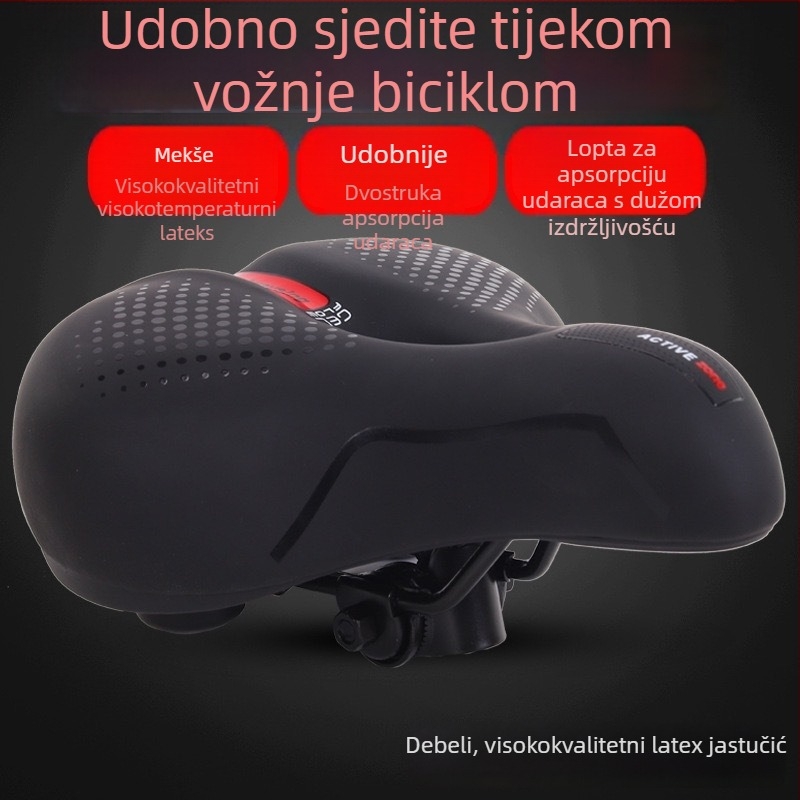 Sjedeća jastučnica za bicikl PU, debela, univerzalni model