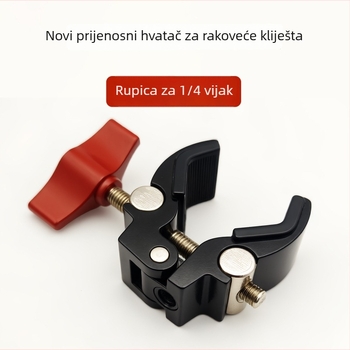 Glava stativa - Aluminijska legura, univerzalna, model TBT-02B, nosivost <2 kg