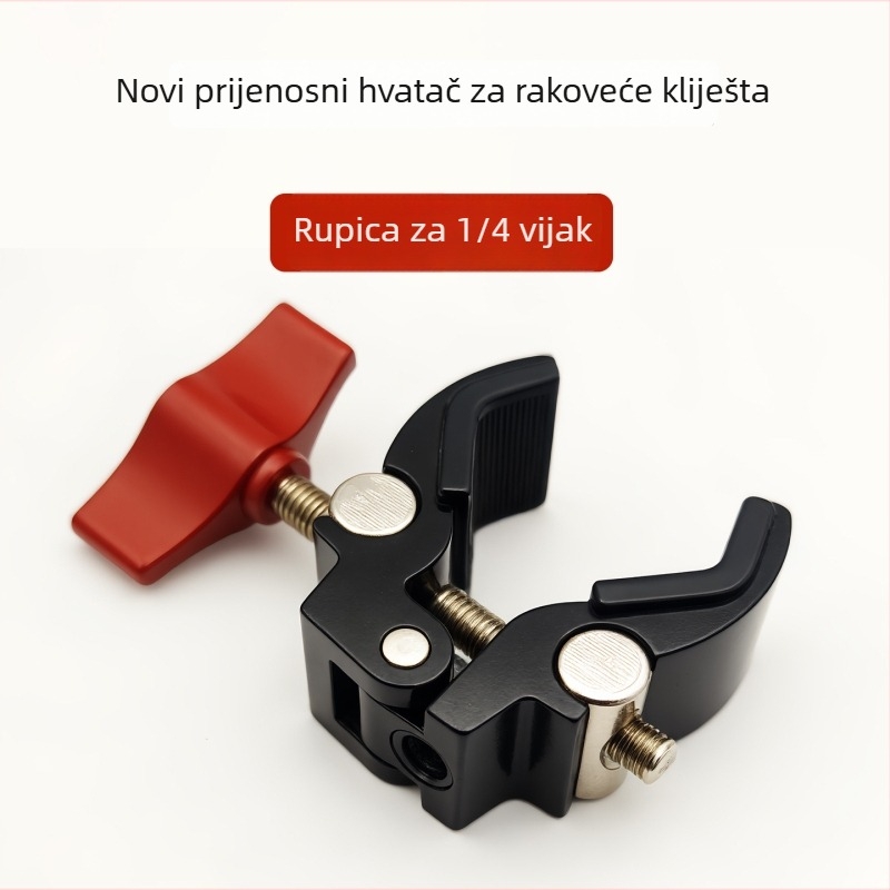 Glava stativa - Aluminijska legura, univerzalna, model TBT-02B, nosivost <2 kg