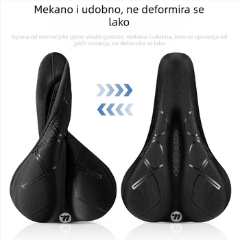 West Rider silikonska navlaka za sjedalo bicikla s automatskim zaključavanjem za cestovne bicikle