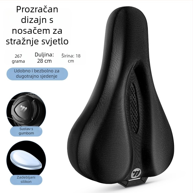West Rider silikonska navlaka za sjedalo bicikla s automatskim zaključavanjem za cestovne bicikle