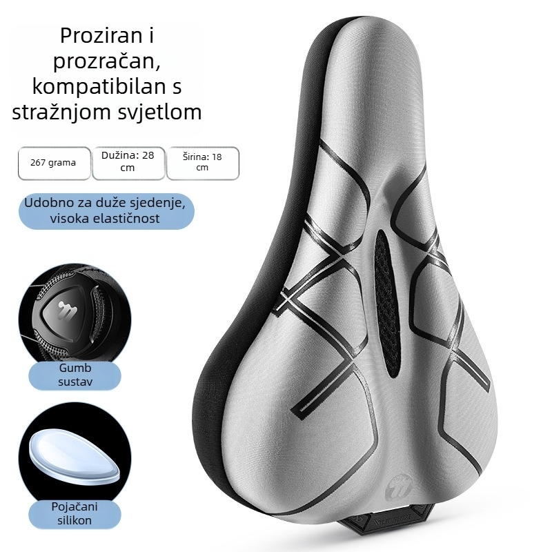 West Rider silikonska navlaka za sjedalo bicikla s automatskim zaključavanjem za cestovne bicikle