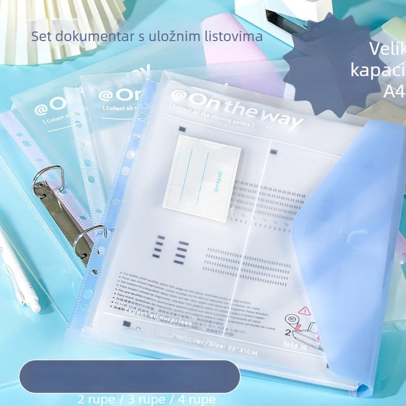 PP mapica s tri rupe i višeslojni pretinci