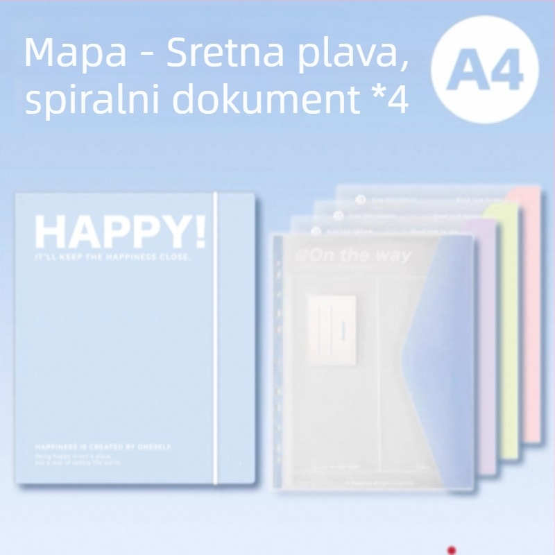 PP mapica s tri rupe i višeslojni pretinci